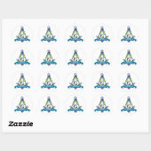 CYBERMASONS RONDE STICKER (Vel)