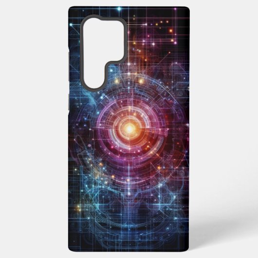 cybermatrix samsung galaxy hoesje (Achterkant)