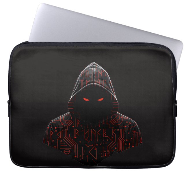 Cybermoordenaar Laptop Sleeve (Voorkant)