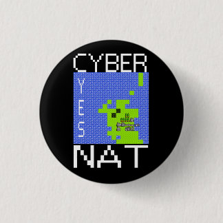 CYBERNAT-badge Ronde Button 3,2 Cm