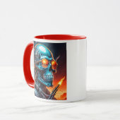 Cybernekraster in fusie. mok (Voorkant links)