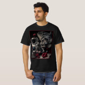 "Cybernetic Bloom" T-shirt (Voorkant volledig)