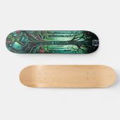 "Cybernetic Grove Deck" Persoonlijk Skateboard (Horizontaal)