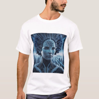 Cybernetic Visionary-T shirt voor mannen