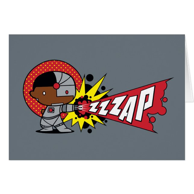 Cybernetisch kanon van Chibi Cyborg (Voorkant Horizontaal)