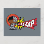 Cybernetisch kanon van Chibi Cyborg Briefkaart (Voorkant)