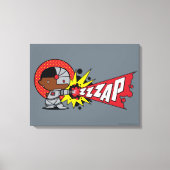 Cybernetisch kanon van Chibi Cyborg Canvas Afdruk (Voorkant)