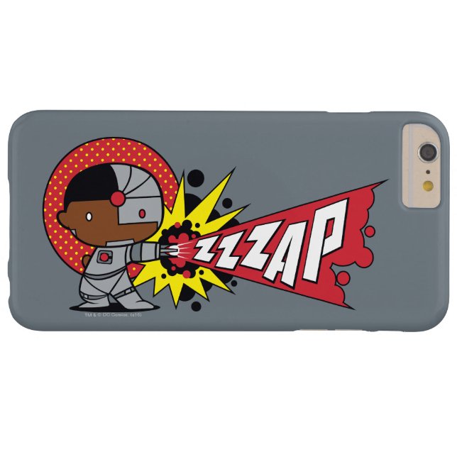 Cybernetisch kanon van Chibi Cyborg Case-Mate iPhone Case (Achterkant Horizontaal)