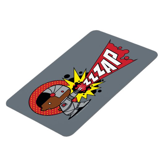 Cybernetisch kanon van Chibi Cyborg Magneet (Linkerzijde)