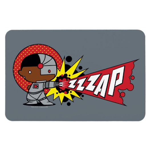 Cybernetisch kanon van Chibi Cyborg Magneet (Horizontaal)