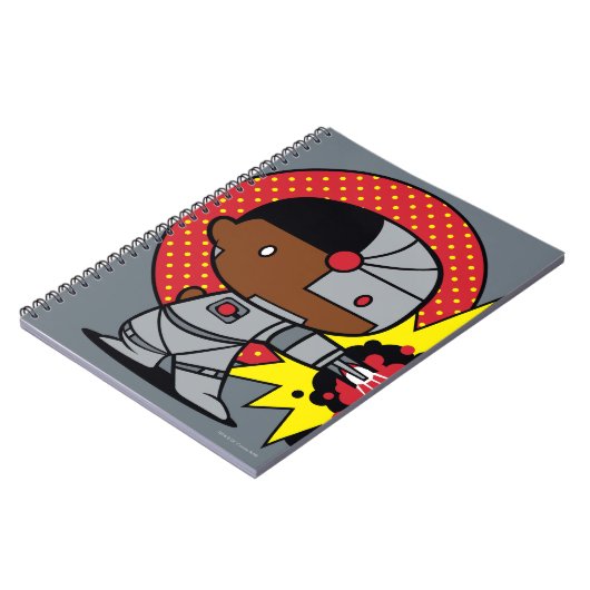 Cybernetisch kanon van Chibi Cyborg Notitieboek (Linkerzijde)