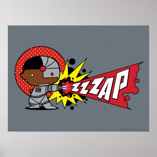 Cybernetisch kanon van Chibi Cyborg Poster (Voorkant)