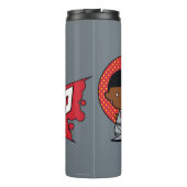 Cybernetisch kanon van Chibi Cyborg Thermosbeker (Achterkant)