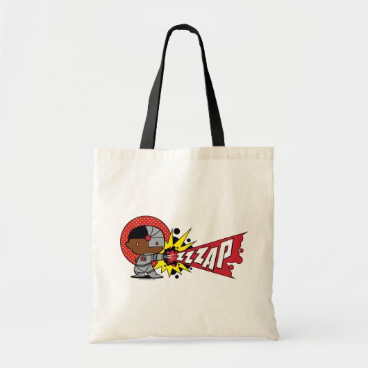 Cybernetisch kanon van Chibi Cyborg Tote Bag (Voorkant)