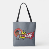 Cybernetisch kanon van Chibi Cyborg Tote Bag (Achterkant)