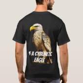 cybernetische adelaar ( ontworpen T-shirt ) (Achterkant)