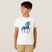 Cybernetische Eenhoorn T-shirt (Voorkant volledig)