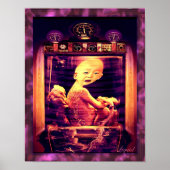 Cybernetische incubator afdrukken poster (Voorkant)