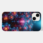 Cybernetische Neon Kristal Matrix Hoesje voor Tele (Achterkant (horizontaal))