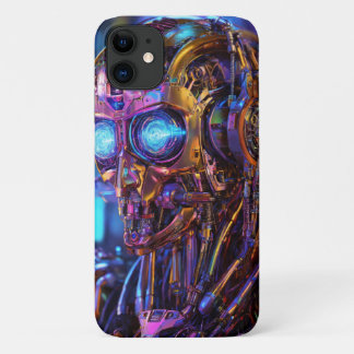 Cybernetische robot jpg geprint Case-Mate iPhone case