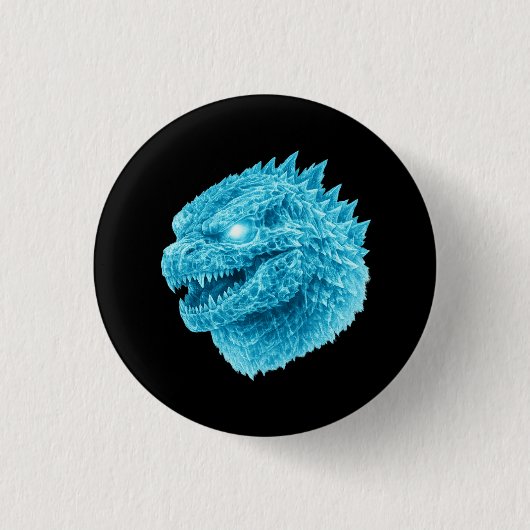 Cybernetische Titaan Ronde Button 3,2 Cm (Voorkant)