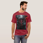 Cybernetische visie t-shirt (Voorkant volledig)