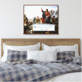 Cyberpreek grappig canvas afdruk (Insitu (Slaapkamer))