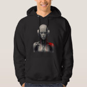 Cyberpunk Android Cyborg Grafische Pullover Hoodie (Voorkant)