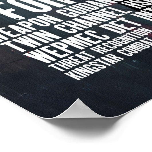 Cyberpunk Android Poster I Direct downloaden (Hoek)