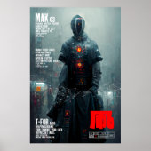 Cyberpunk Android Poster I Direct downloaden (Voorkant)
