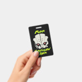 cyberpunk anime edgerunners adam smasher sloeg doo badge (Handheld)