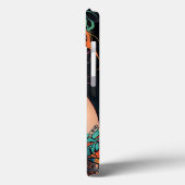 Cyberpunk Anime Girl iPhone Case (Achterkant / Links)