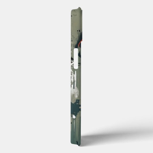 Cyberpunk Anime Girl iPhone Case (Achterkant / Rechts)