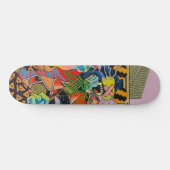 cyberpunk, anime, manga, zuur, cyber, kunst, persoonlijk skateboard (Horizontaal)