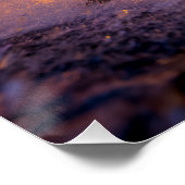 Cyberpunk Anime Warriors Rain Fight Perfect Poster (Hoek)