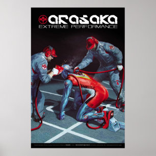 Cyberpunk Arasaka Extreme Performance Poster