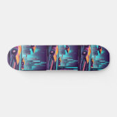 cyberpunk-auto persoonlijk skateboard (Horizontaal)
