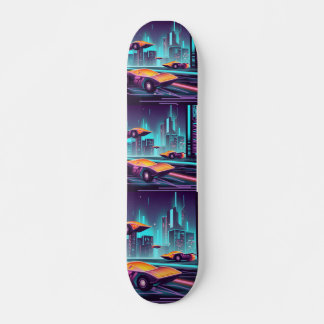 cyberpunk-auto persoonlijk skateboard