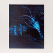 Cyberpunk Brain Data Breach Legpuzzel (Verticaal)