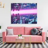 Cyberpunk Canvas (Insitu (Woonkamer))
