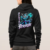 Cyberpunk Cat Hoodies for Women – Gamer Style  (Achterkant)