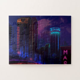 Cyberpunk City Inn Legpuzzel