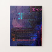 Cyberpunk City Inn Legpuzzel (Verticaal)