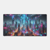 Cyberpunk Cityscape, Science Fiction Design Bureaumat (Voorkant)