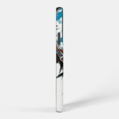 Cyberpunk Clown telefoonhoesje Samsung Galaxy Hoesje (Rechterkant)