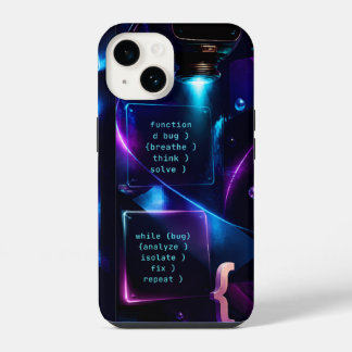 Cyberpunk Codeerfout Herstelcode | iPhone 14 Hoesje
