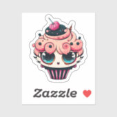 Cyberpunk Cupcakes Sticker (Vel)
