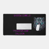 Cyberpunk Cybernetische Panter Tech Bureaumat - Ga (Keyboard & Muis)