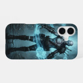 Cyberpunk Cyborg Core iPhone 16 Hoesje (Achterkant horizontaal)
