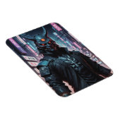 Cyberpunk Demon Samurai Magneet (Rechterzijde)